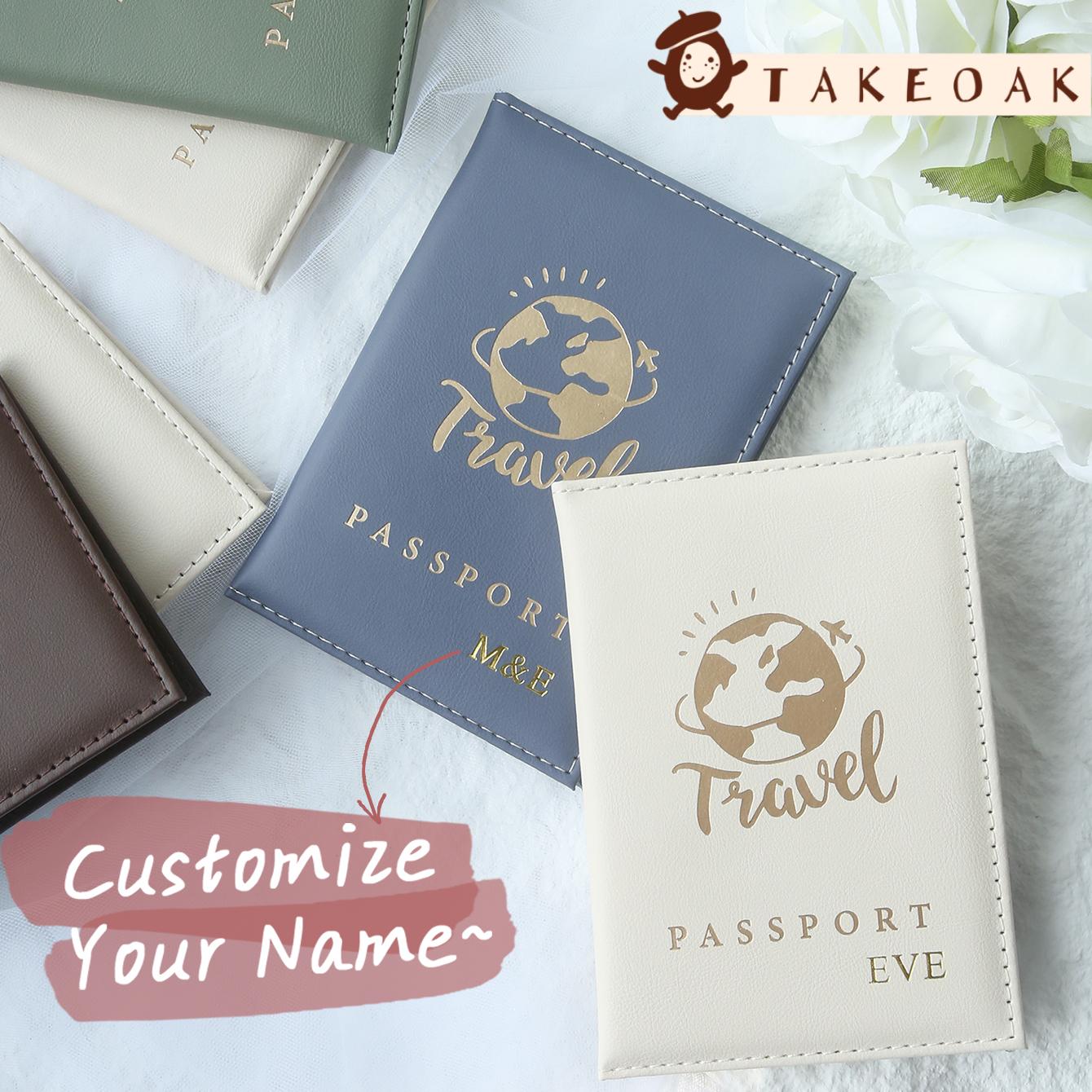 Travel Accessories Gifts For Her - Juego de 2 Porta Pasaportes para