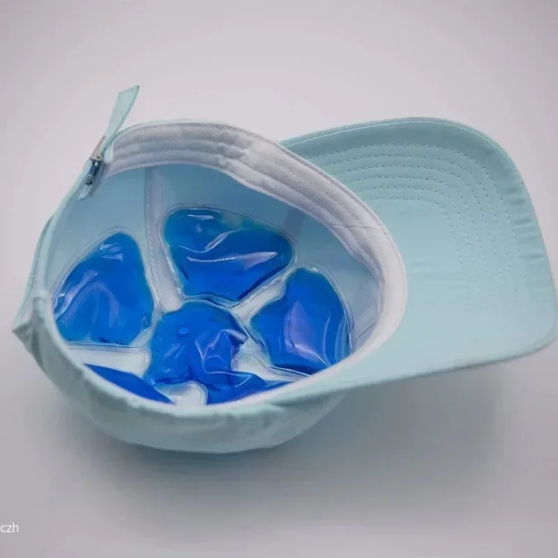 Travel Accessories Pack - Compresa de gel de PVC azul