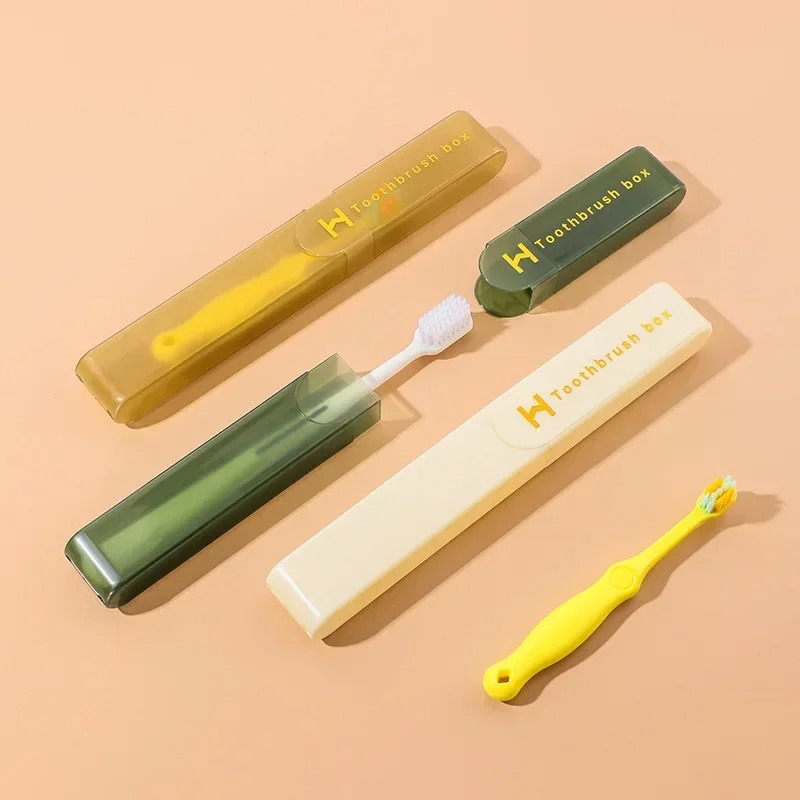 Travel Accessories Youtube - Estuche portátil para cepillo de dientes,