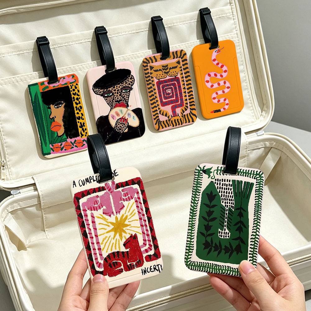 Travel Accessories Egypt - Etiqueta de Equipaje de PVC con
