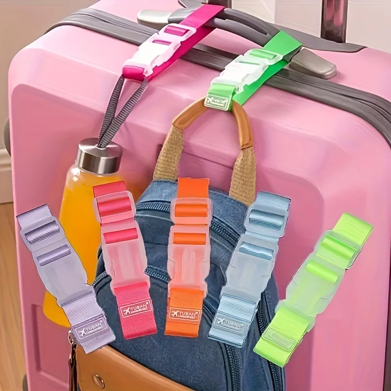 Travel Accessories In Car - Correas de viaje ajustables: duraderas, ligeras