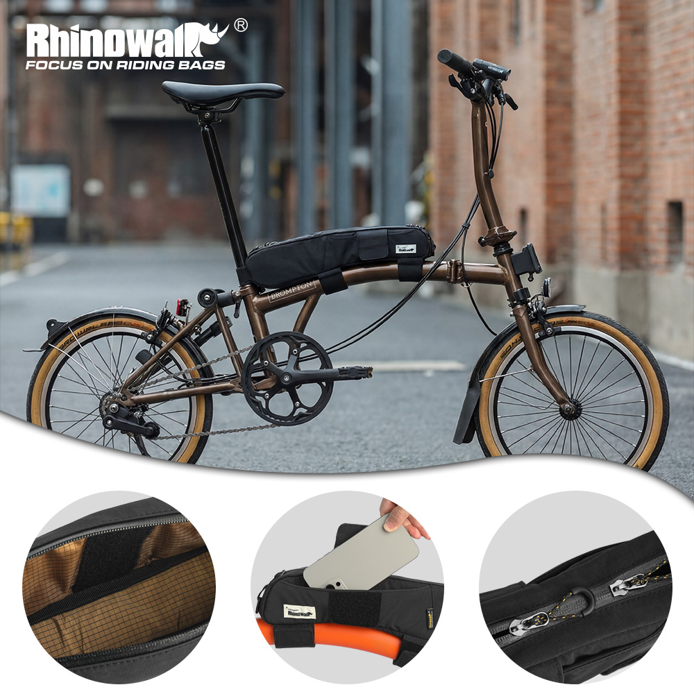 Travel Accessories Youtube - Bolsa para tubo superior de bicicleta