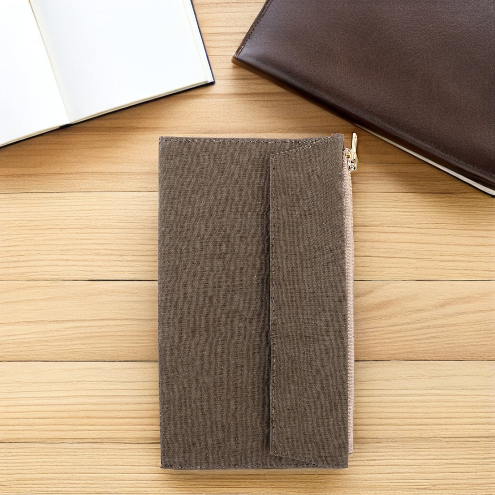 Funda de lona verde oliva para - Travel Notebook Journal reseña y precio