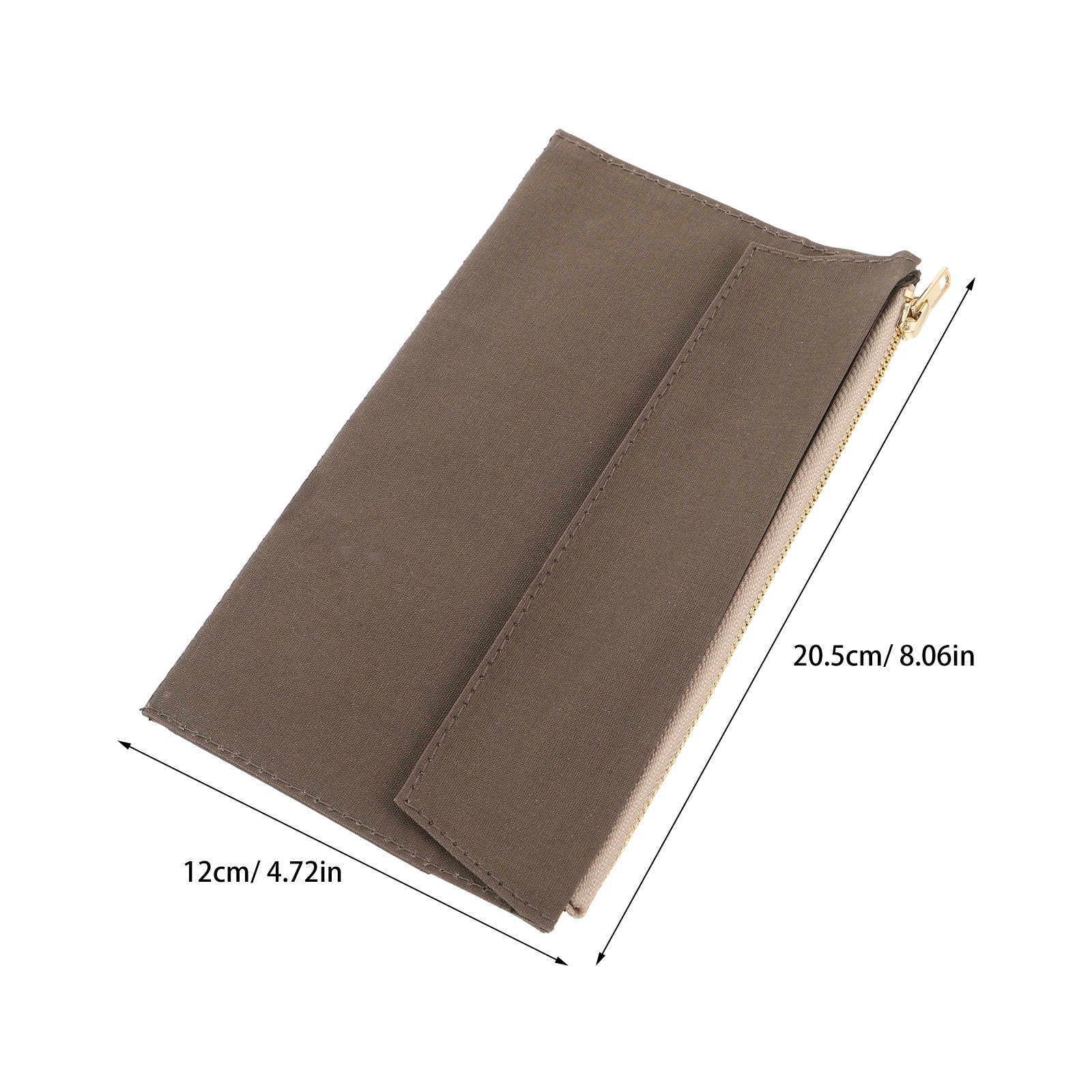 Funda de lona verde oliva para - Travel Notebook Journal reseña y precio
