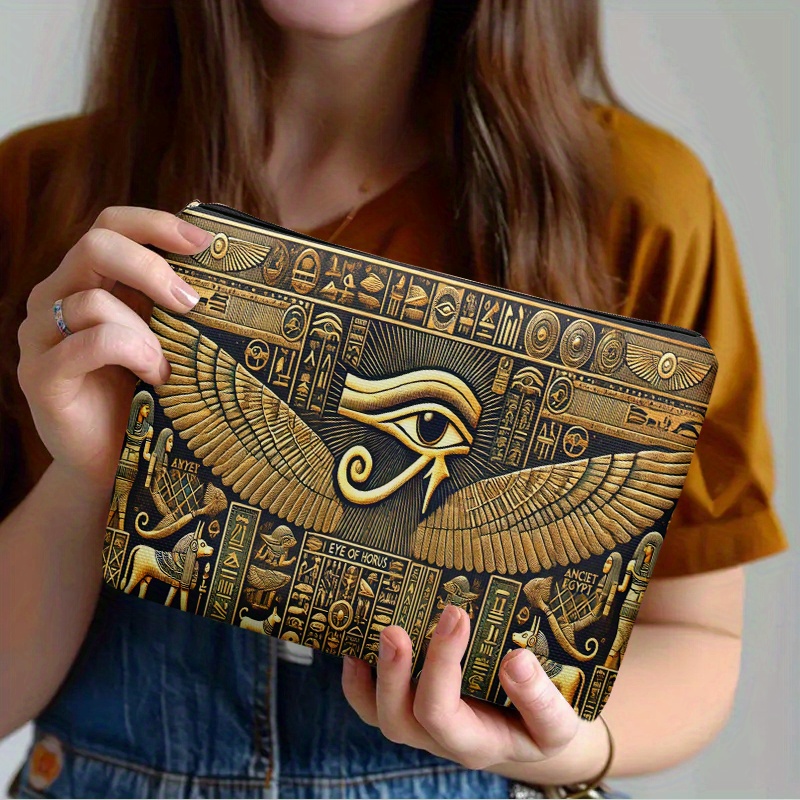 Bolsa de cosméticos Ojo de Hor - Travel Accessories Egypt reseña y precio