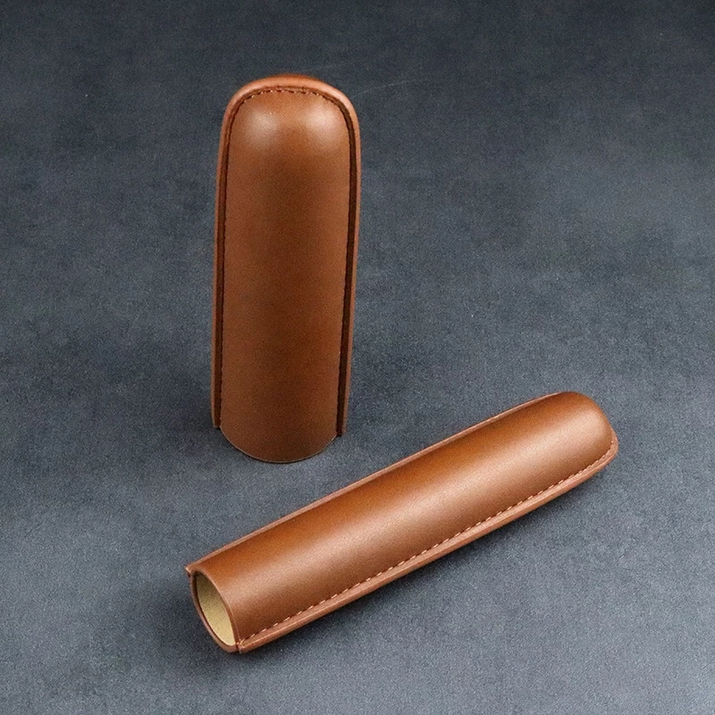 Mini tubo de cuero para cigarr - Travel Accessories Youtube reseña y precio