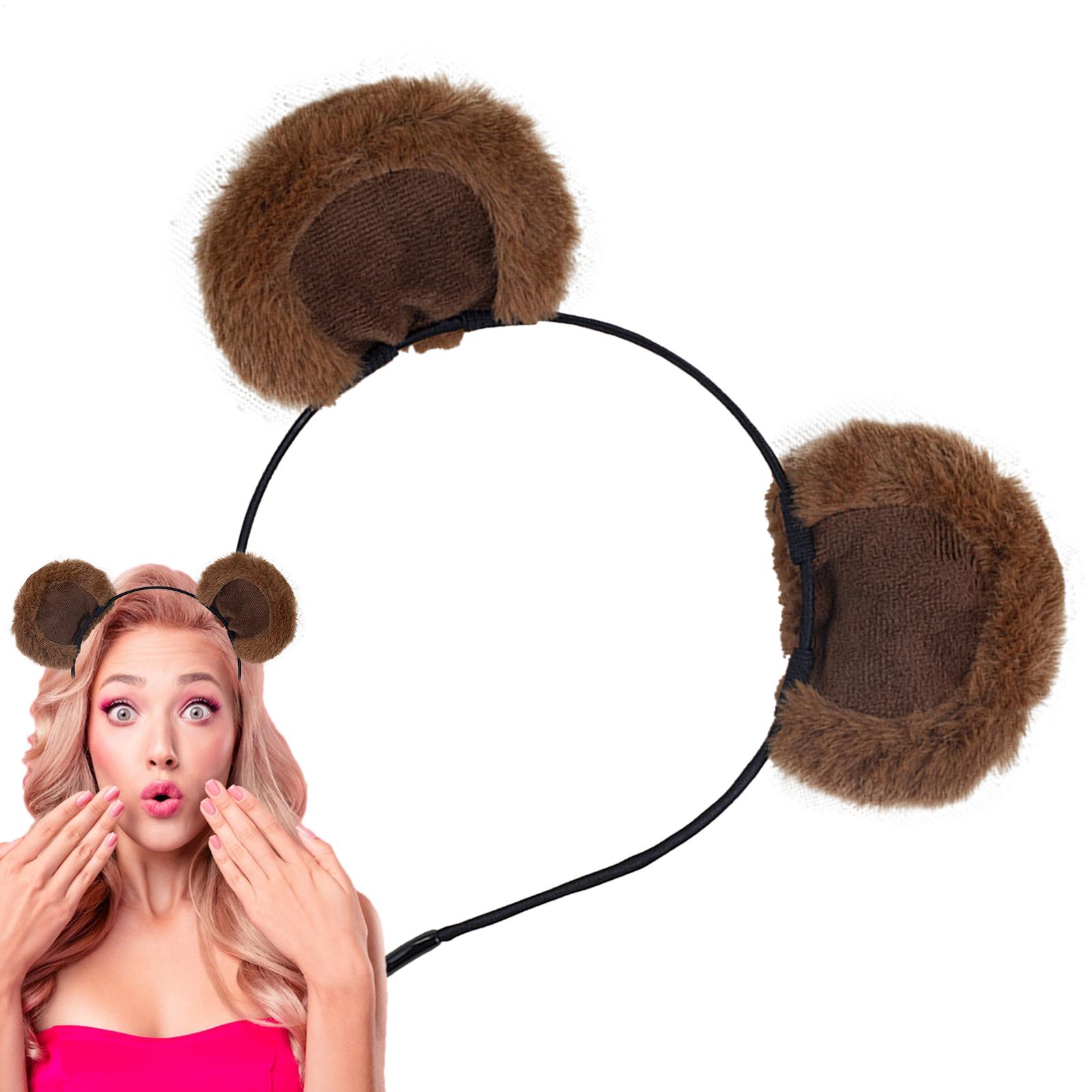 Diademas de peluche con orejas - Travel Accessories For 6 Year Old reseña y precio