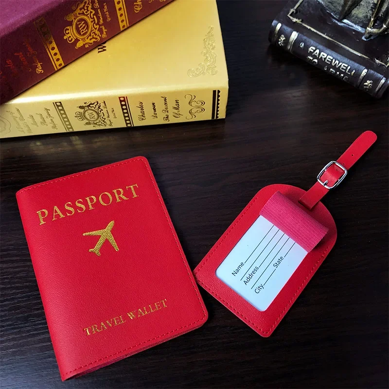 Etiqueta de cuero PU para equi - Qantas Travel Accessories reseña y precio
