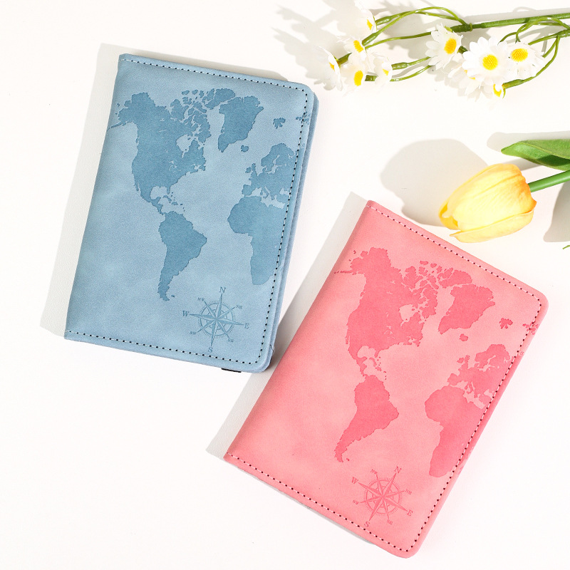 Porta pasaporte con mapa nuevo - Qantas Travel Accessories reseña y precio