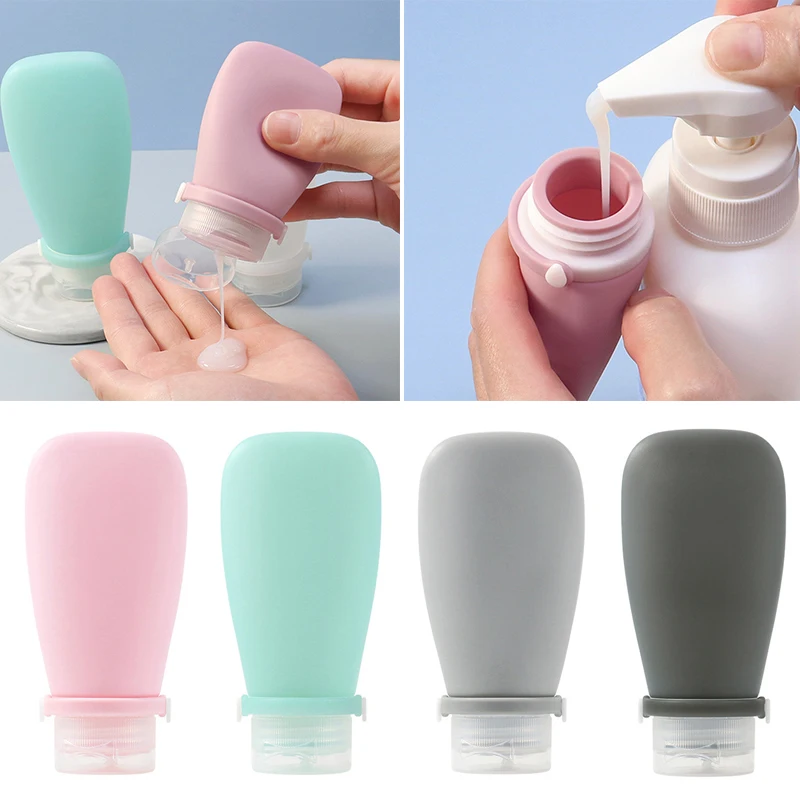 Botellas de viaje de silicona  - Travel Accessories Youtube reseña y precio