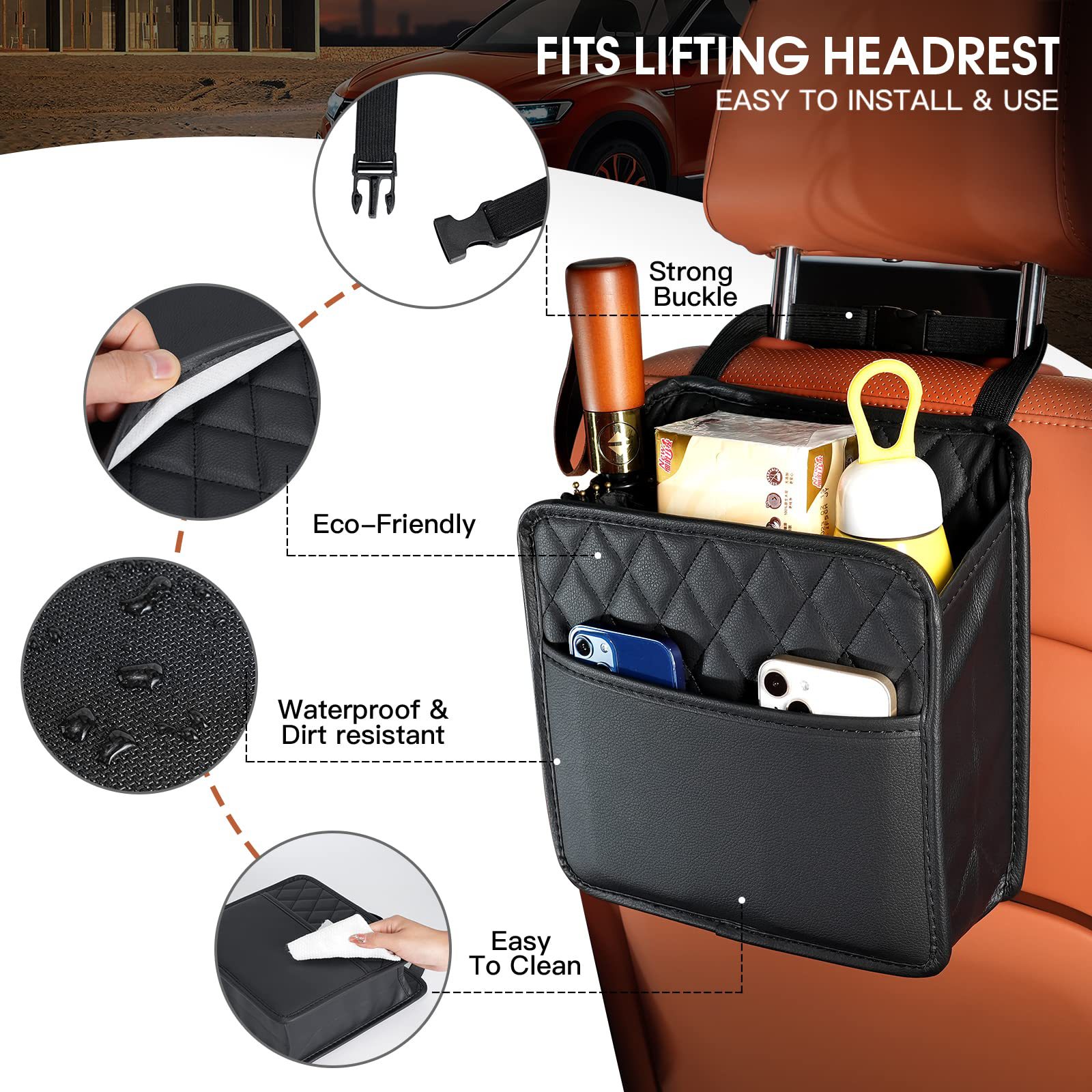 Organizador Colgante para Asie - Travel Accessories In Car reseña y precio