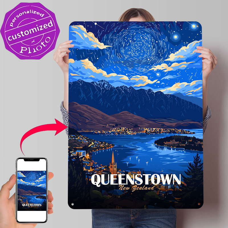 Queenstown, Nueva Zelanda, Art - Travel Accessories New Zealand reseña y precio