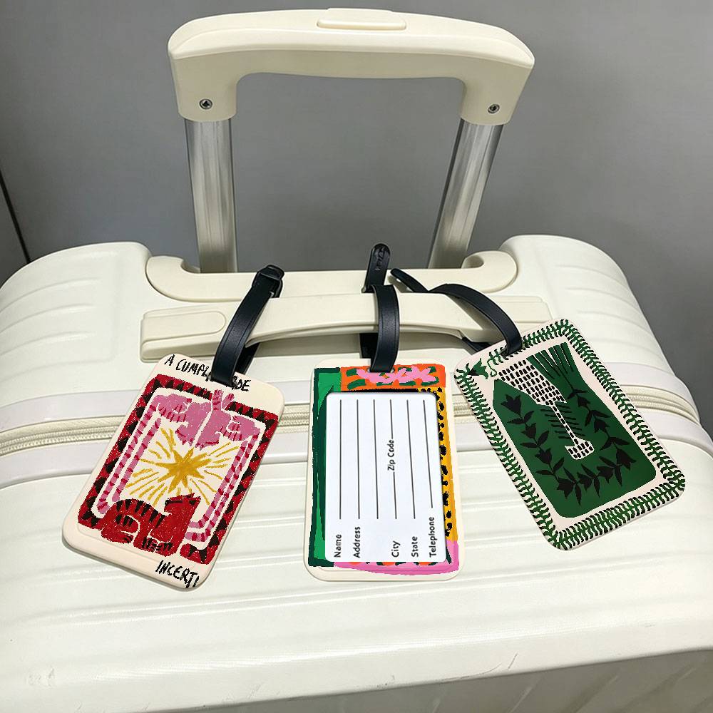 Etiqueta de Equipaje de PVC co - Travel Accessories Egypt reseña y precio