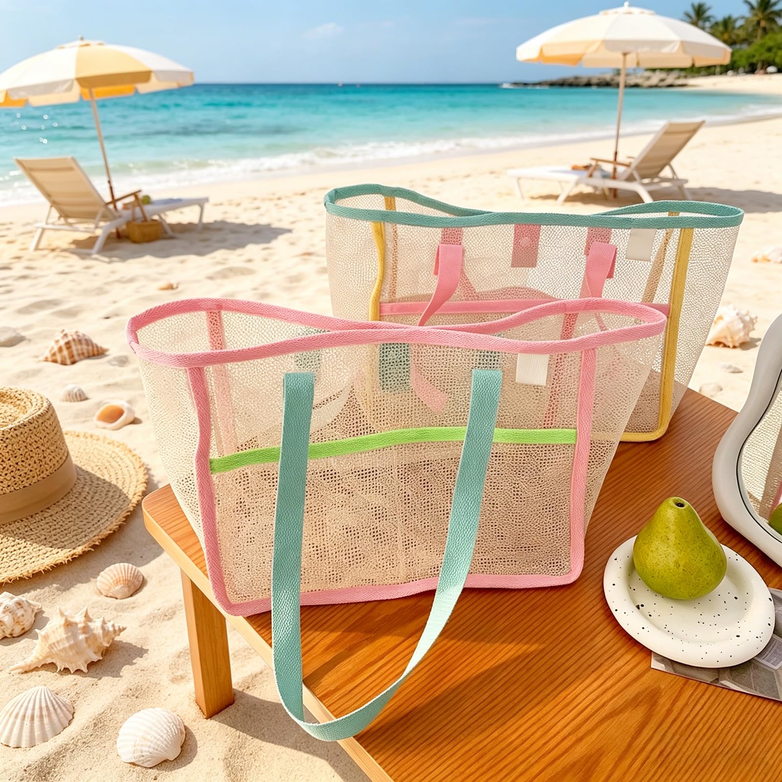 Bolsas de Playa para Mujer, Co - Travel Accessories Pack reseña y precio