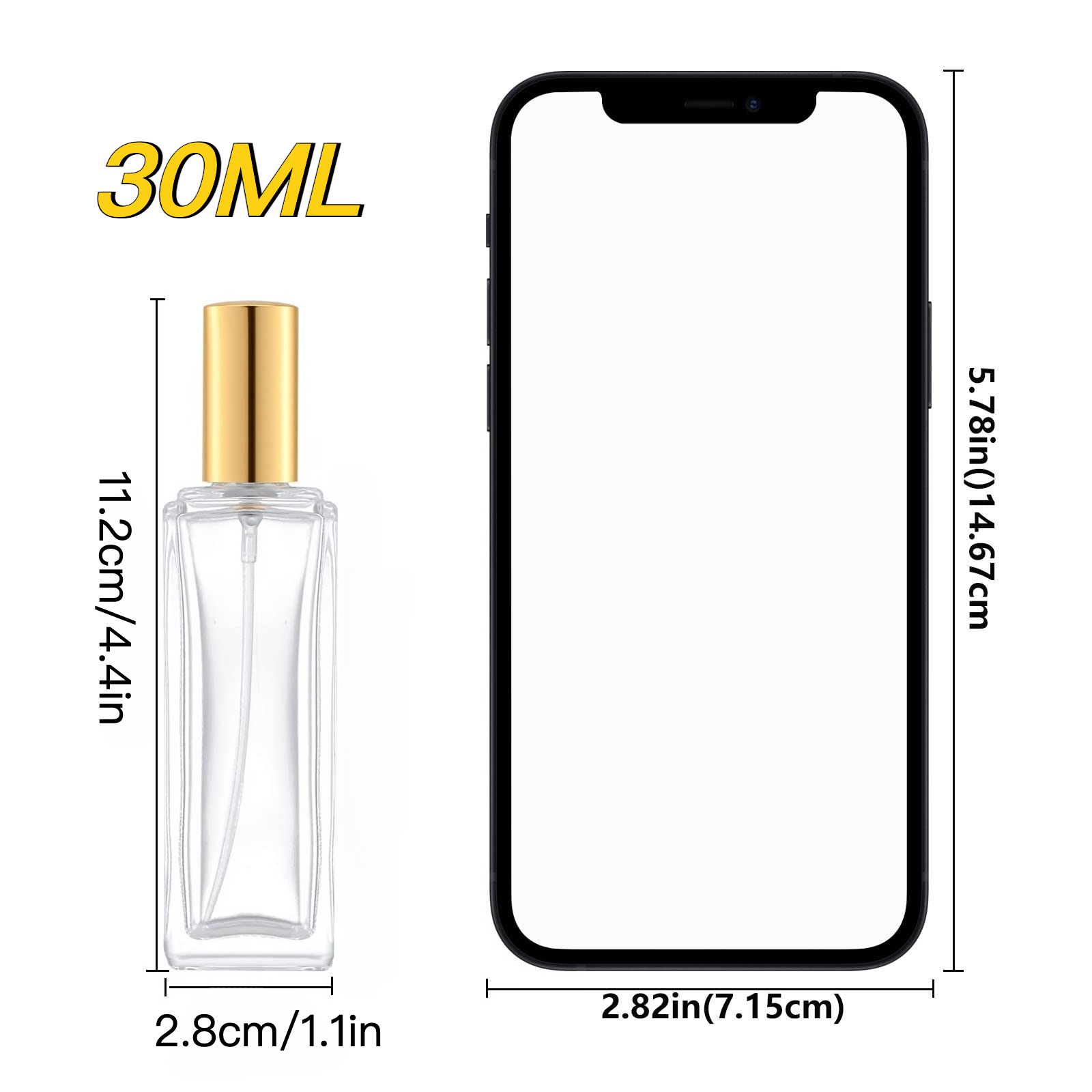2 uds botella de Perfume Spray - Travel Accessories High End reseña y precio