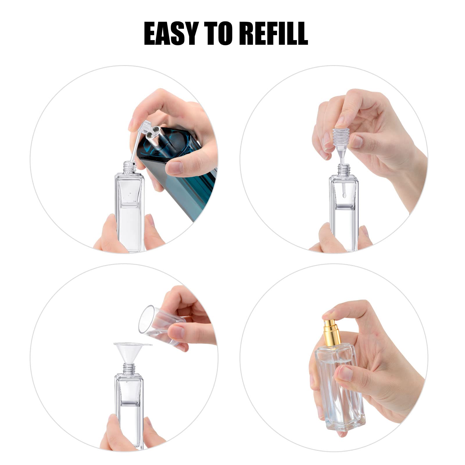 2 uds botella de Perfume Spray - Travel Accessories High End reseña y precio