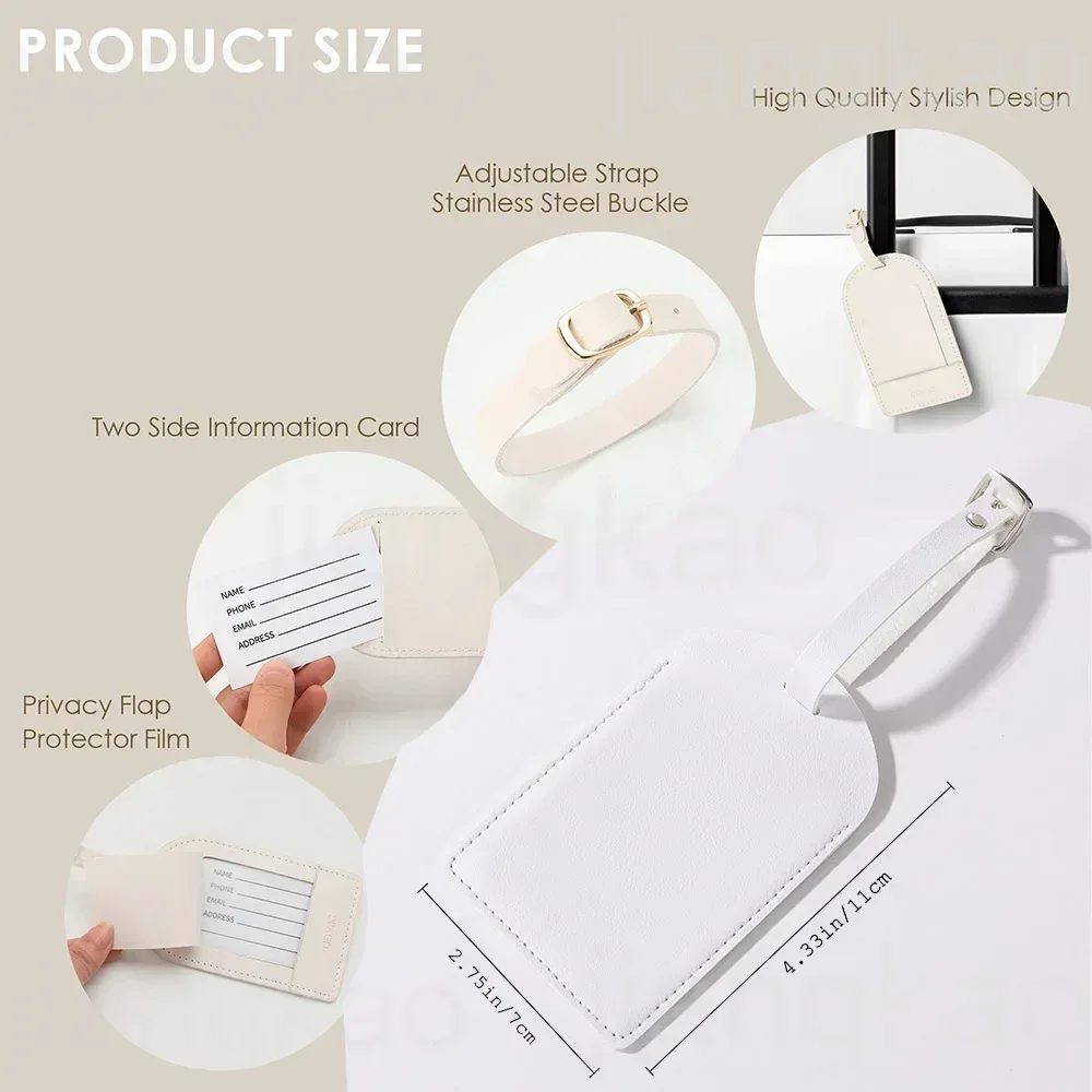 Etiqueta de equipaje de PU per - Travel Accessories Gifts For Her reseña y precio