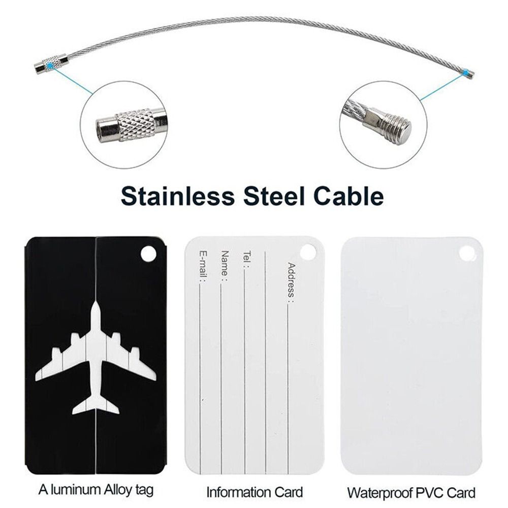 Etiquetas de equipaje de viaje - Travel Accessories Pack reseña y precio