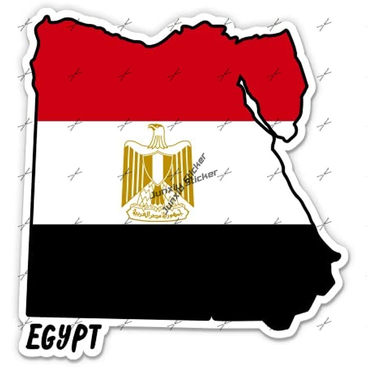 Calcomanía de Egipto, mapa de  - Travel Accessories Egypt reseña y precio